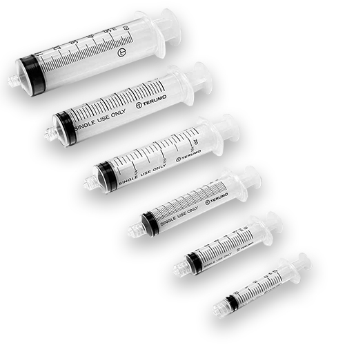 Terumo 3 Part Syringes - Luer Lock
